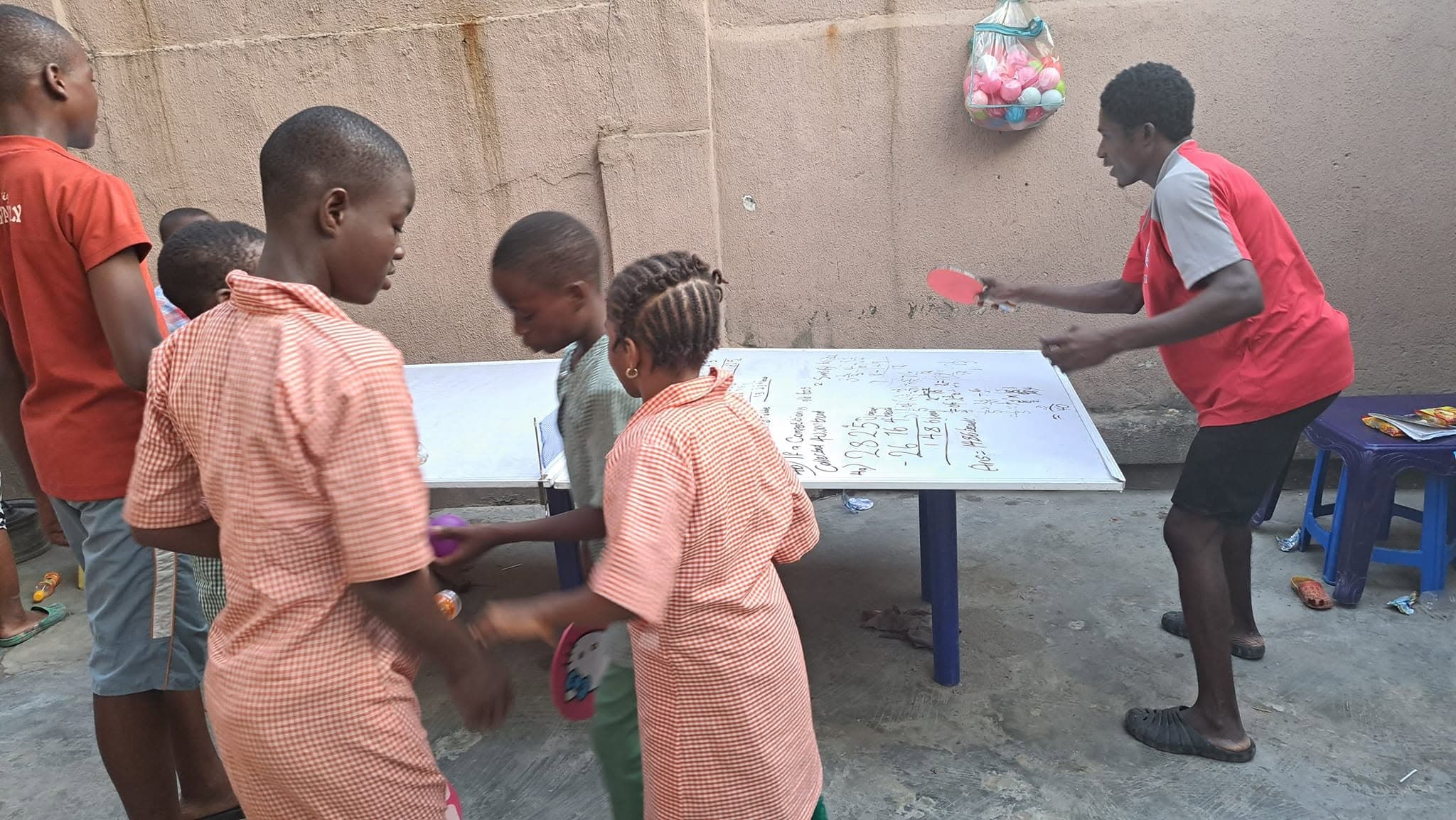 Children participating in fun activities
