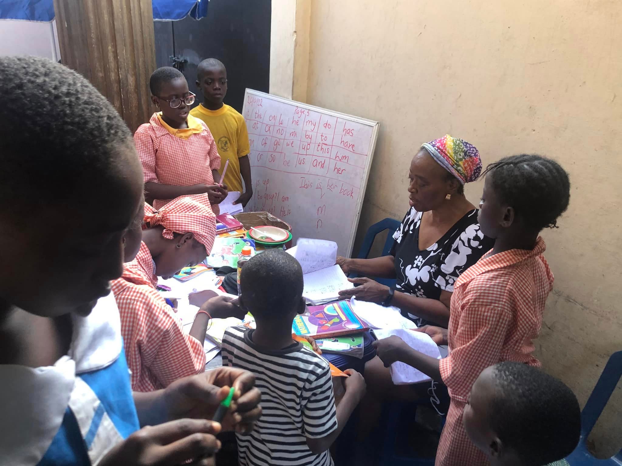 Interactive classroom lesson